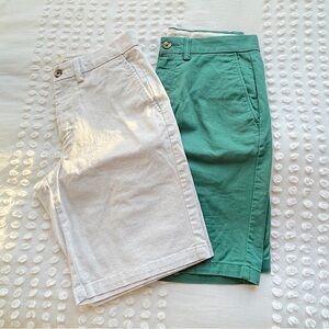 Men’s Casual Khaki Shorts (WHITE) • Size 28
